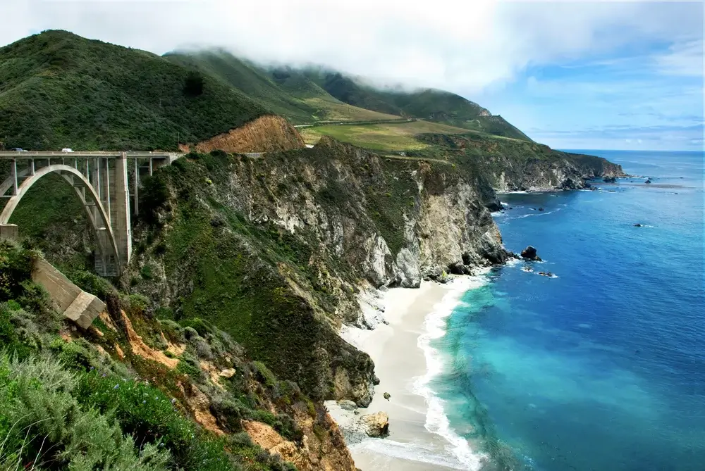 Pacific Coast Highway, Bixby Bridge, Big Sur, Highway 1, California