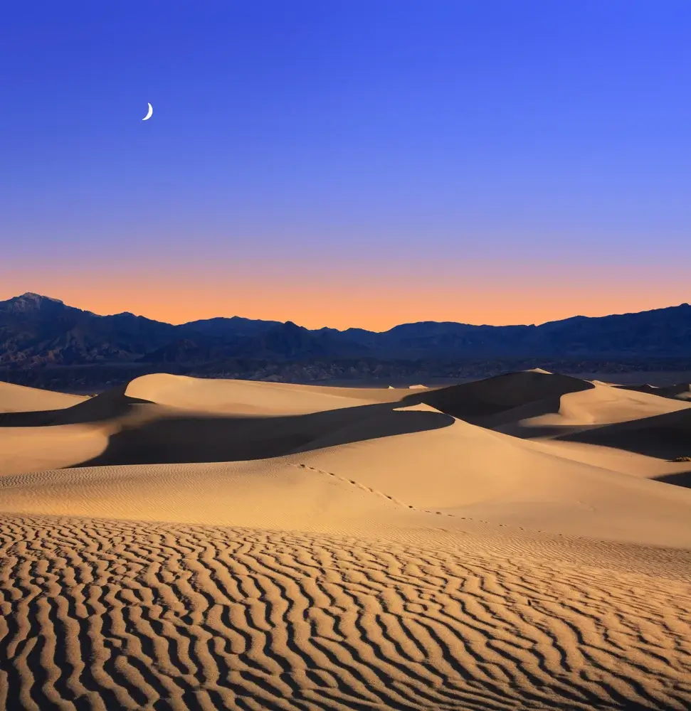 Mesquite Flat Sand Dunes, DEATH VALLEY, CA