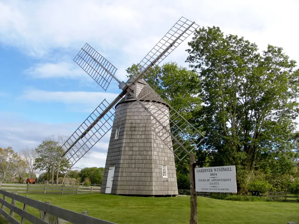 Hamptons, New York, USA - Gardiner Windmill, East Hampton, Long Island