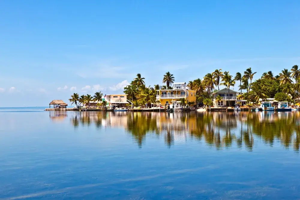 Keys. Florida, USA - Boat Houses