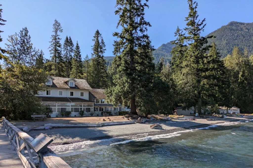 Lake Crescent Lodge, in Olympic National Park, Washington