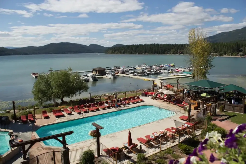 Lodge at Whitefish Lake, Glacier National Park