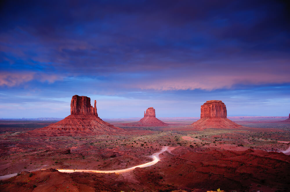 Monument Valley, USA. 3 Mittens, Arizona Road trip