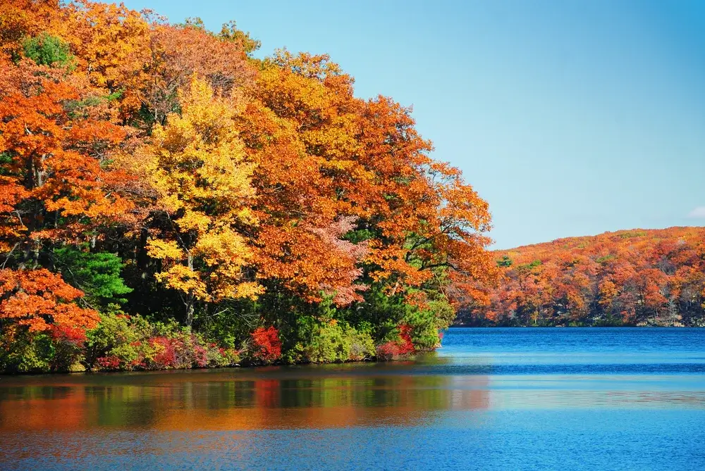 Stowe, Vermont, New England in Fall 