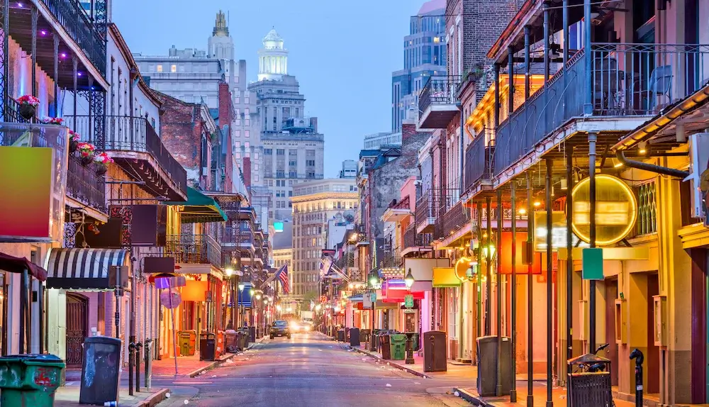 New Orleans, LA, American Music Tour - Bourbon St