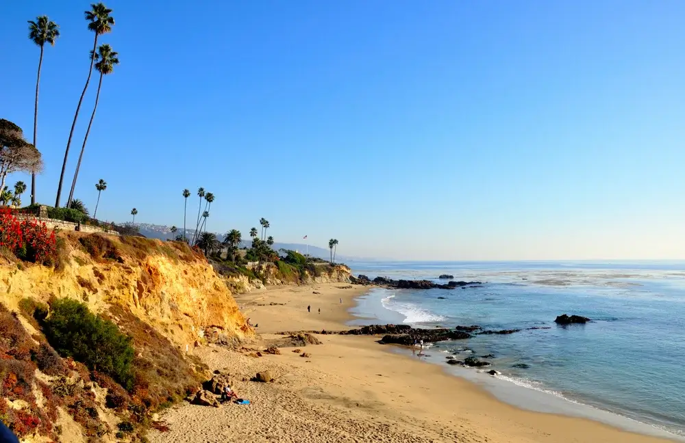 Laguna Beach in Orange County, California Coast