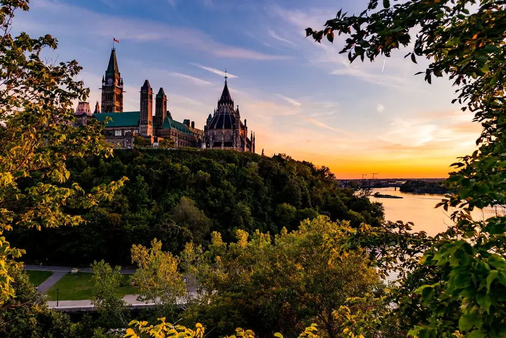 Ottawa - Parliament of Canada and Ottawa River