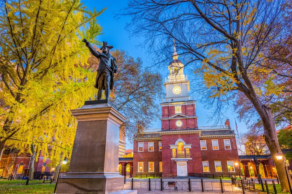 Philadelphia - Independence Hall, East Coast America