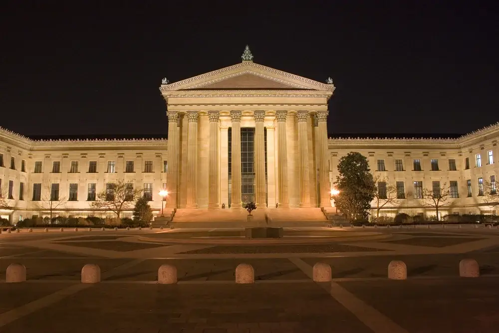 Philadelphia, USA - Museum Of Art, East Coast America