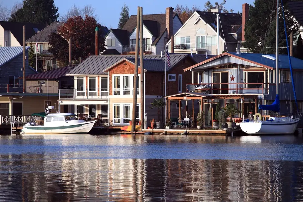 Boathouse in Portland, Oregon, USA