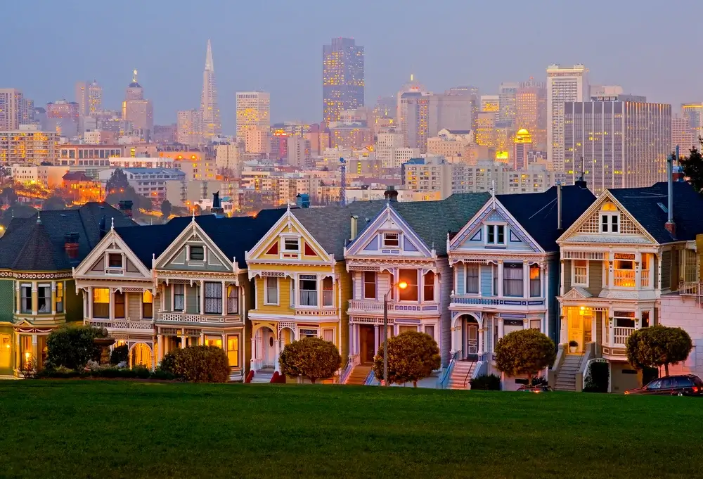 Painted Ladies, San Francisco, California, USA