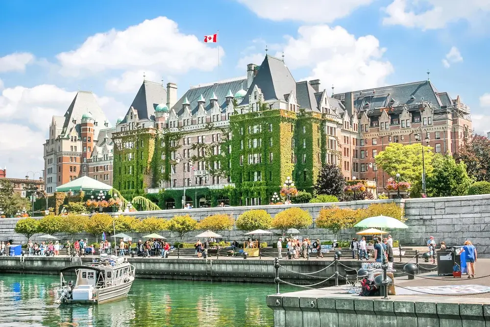 Victoria - Inner Harbour of Victoria, Vancouver Island, B.C