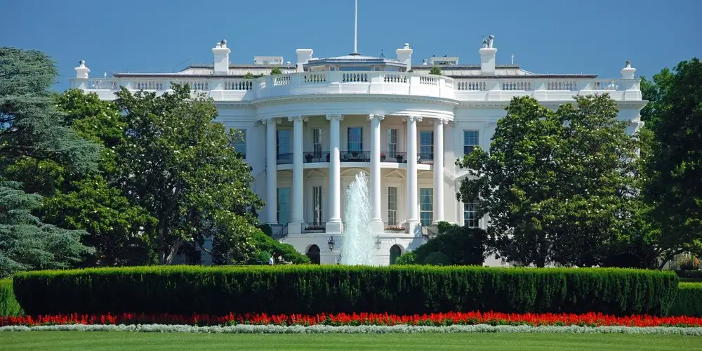 Washington DC, Capital Region of the USA. The White House