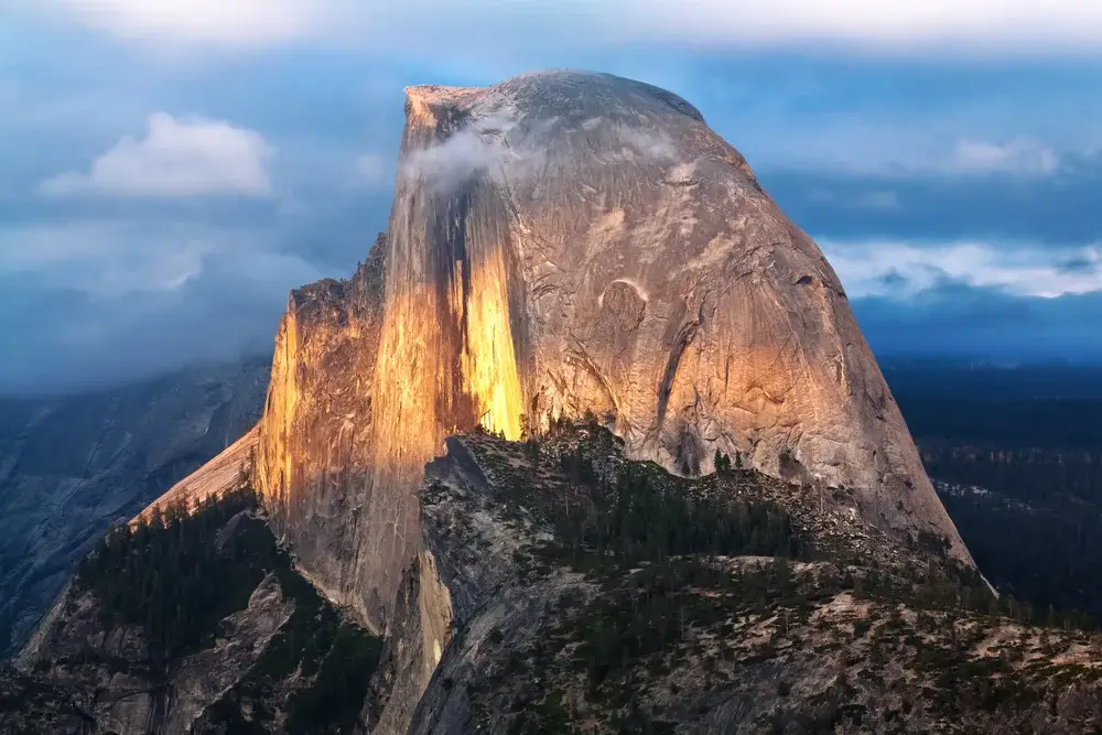 Half Dome at Yosemite National Park, California, USA, top 5 best national parks in california