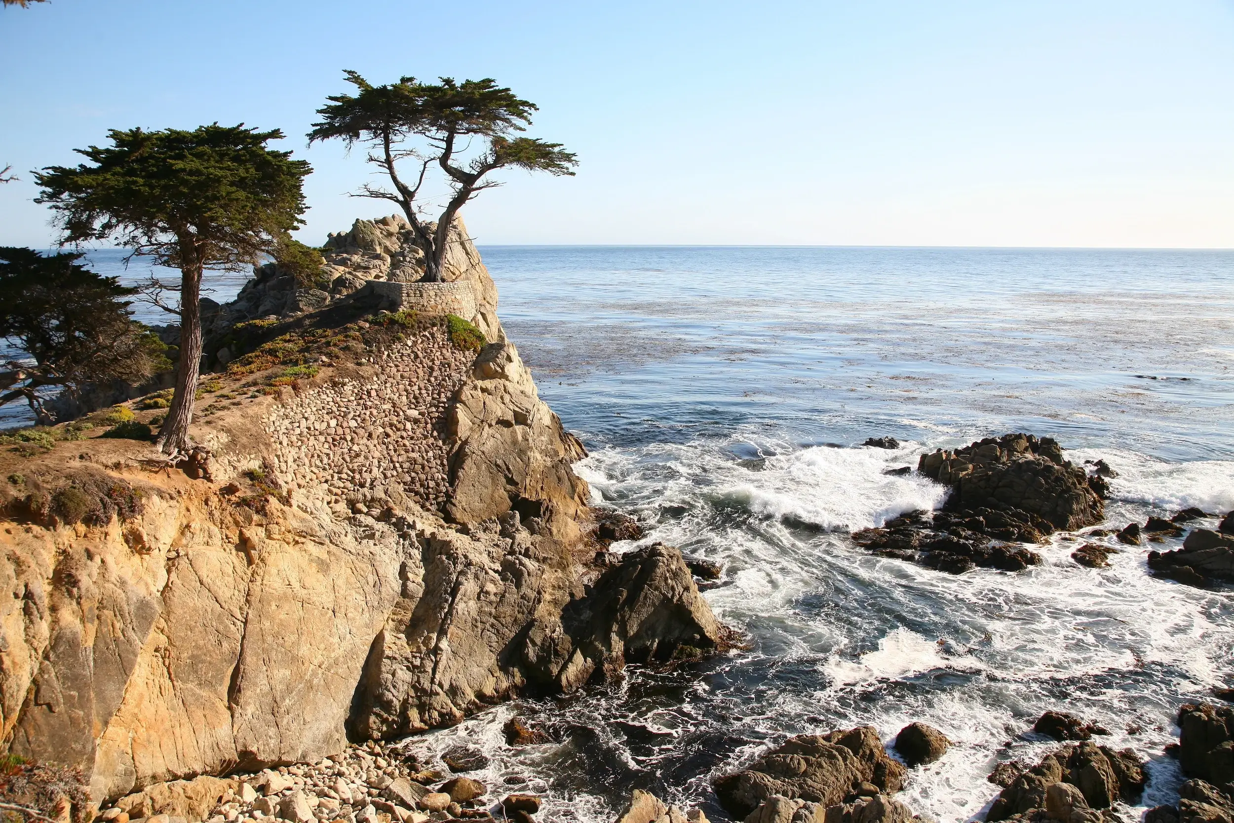 California coast - Pebble Beach 17 mile scenic drive