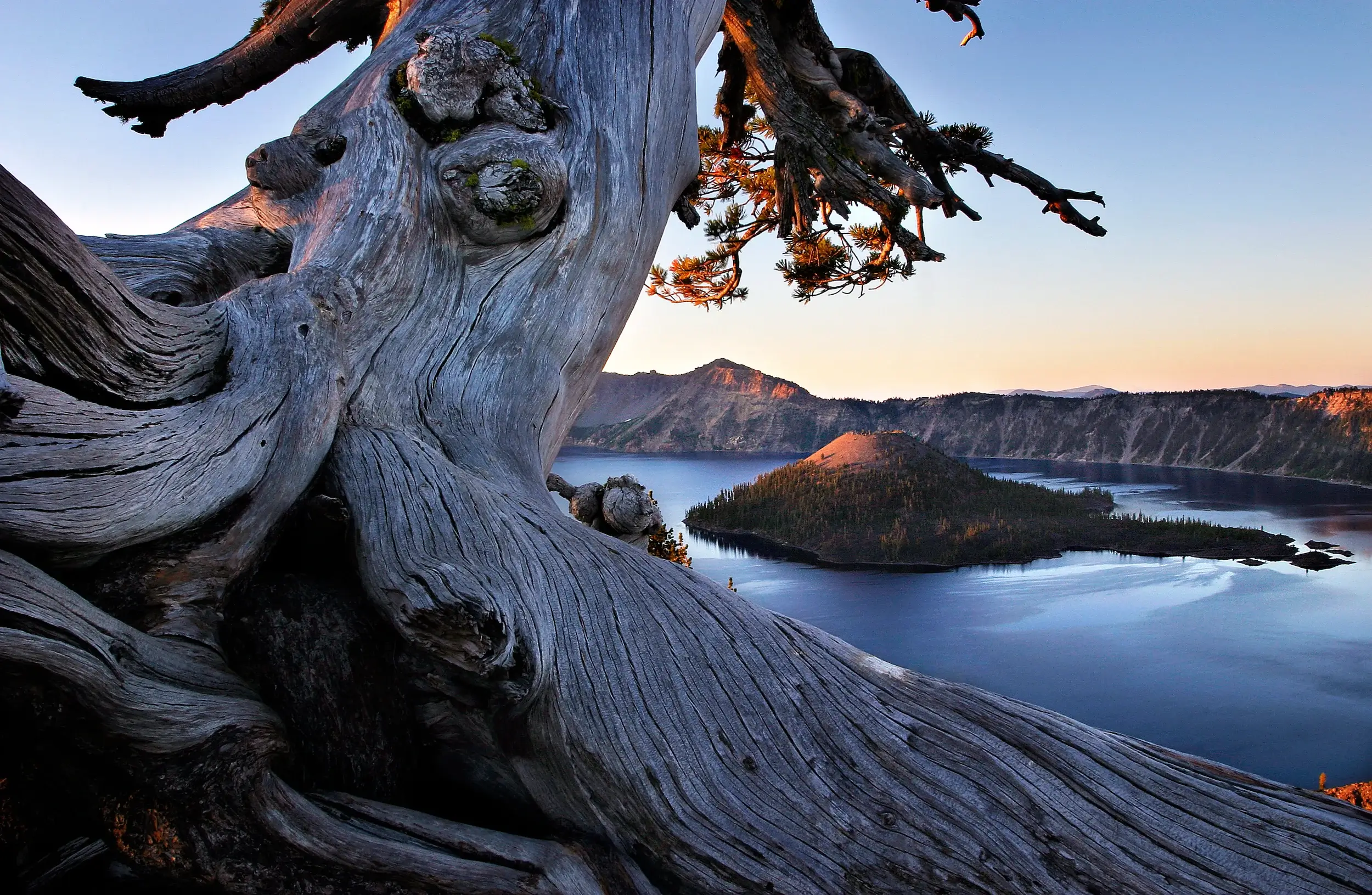 Crater Lake Sunrise, Oregon, USA