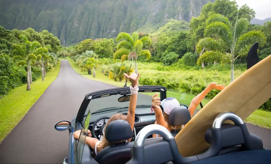Hawaii Road Trips, car