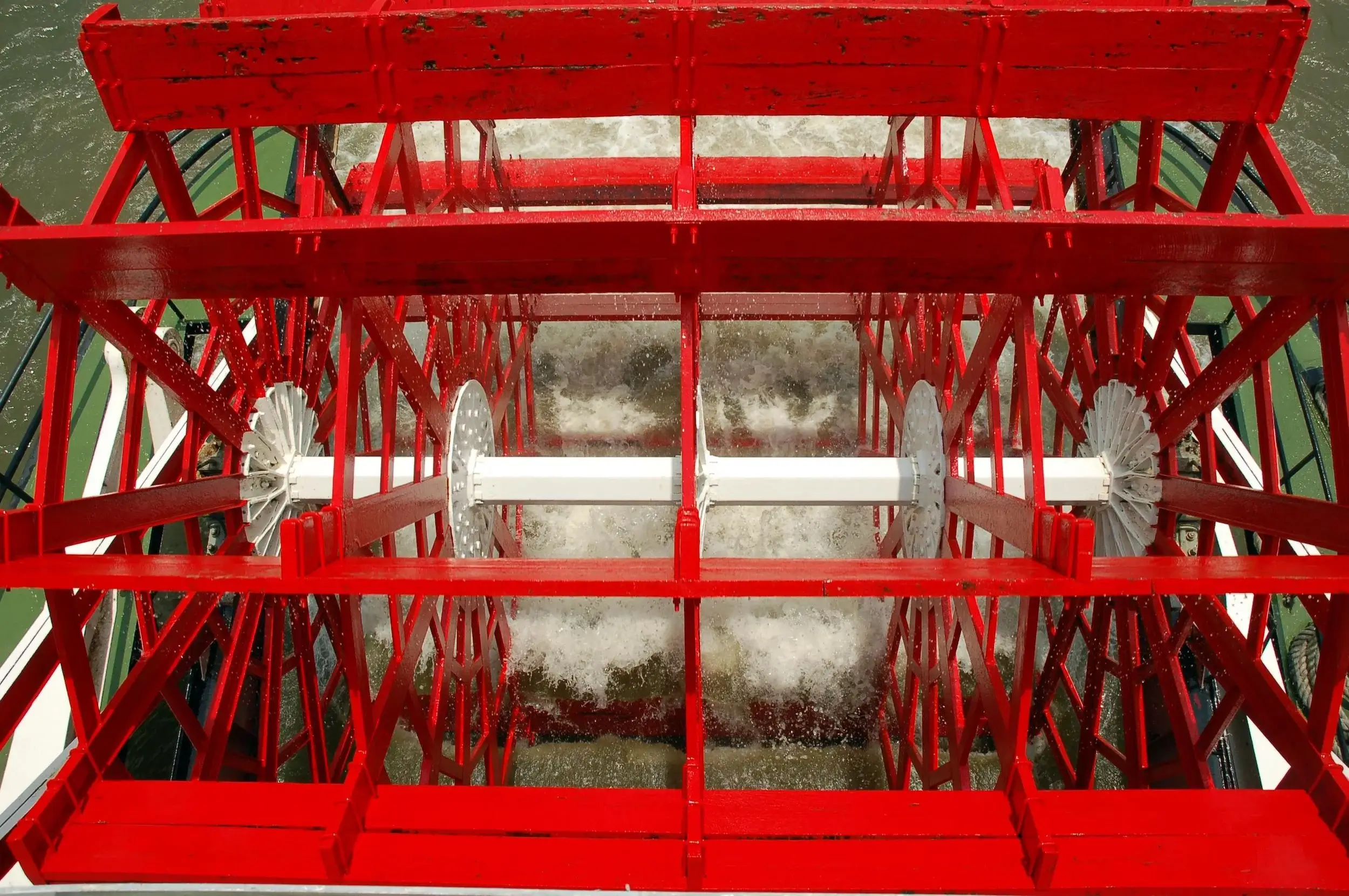 Natchez, Mississippi, Paddlewheel on the Mississippi River