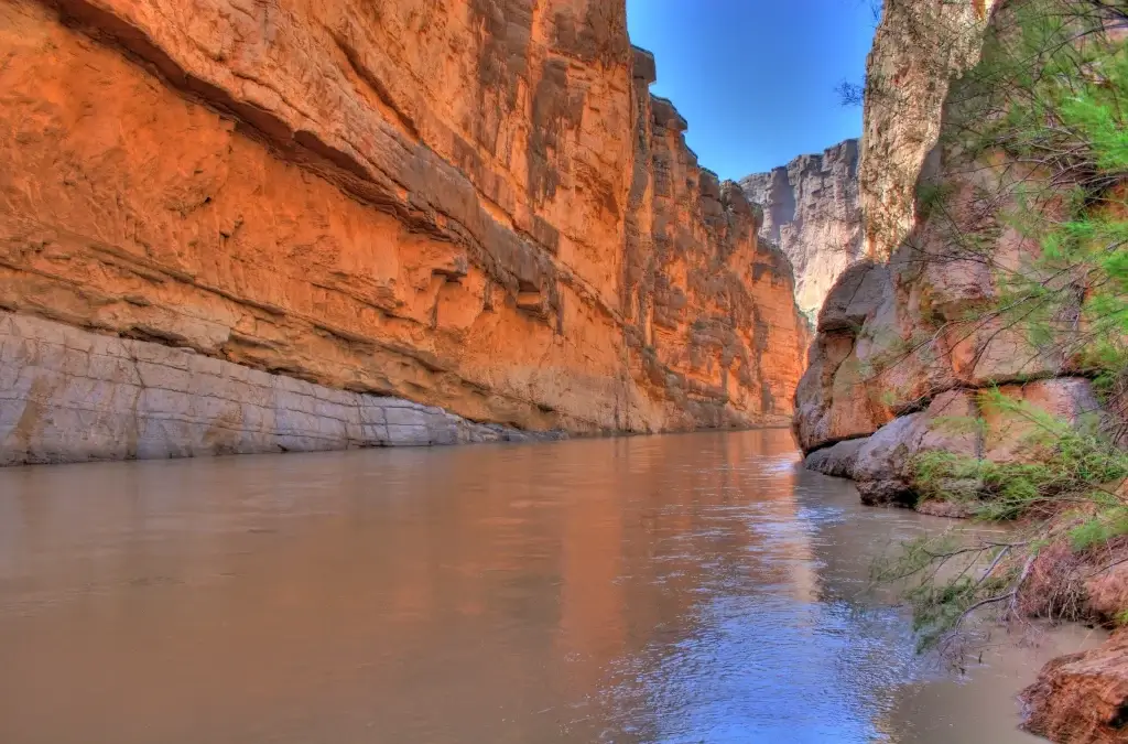 Big Bend National Park, Santa Elena Canyon and Rio Grande