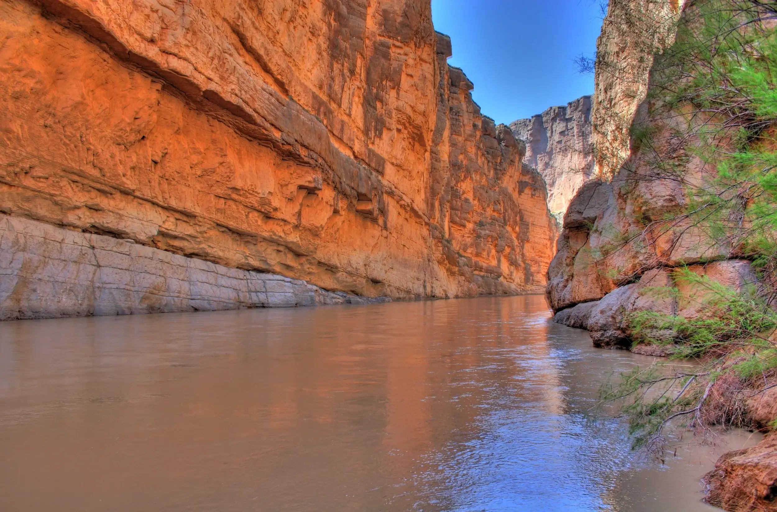 Big Bend National Park, Santa Elena Canyon and Rio Grande