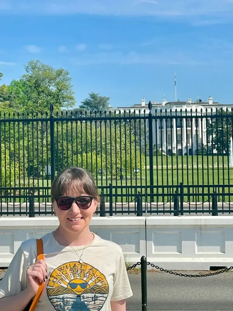 Katie in Washington DC, Roadtripping USA