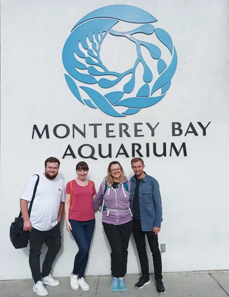 Educational staff fam trip to Monterey